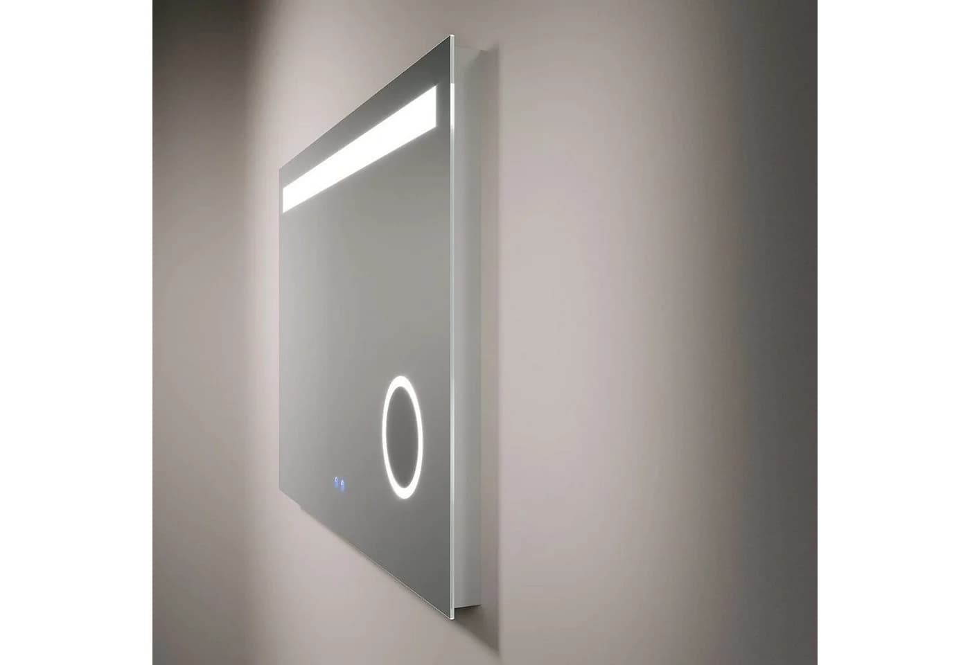 AQUABATOS LED-Lichtspiegel 100x70 cm mit 3-fach Vergrößerung und Dimmbarer Beleuchtung - Bild 4