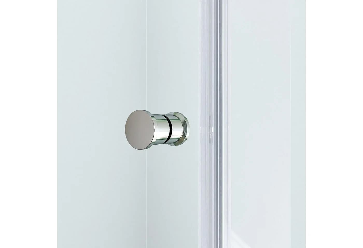 AQUABATOS Eckdusche CANNES rahmenlos 5mm ESG Glas - Bild 4