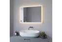 AQUABATOS LED Badspiegel 80x60cm mit Beleuchtung, Dimmbar & Touch Schalter Bild 1