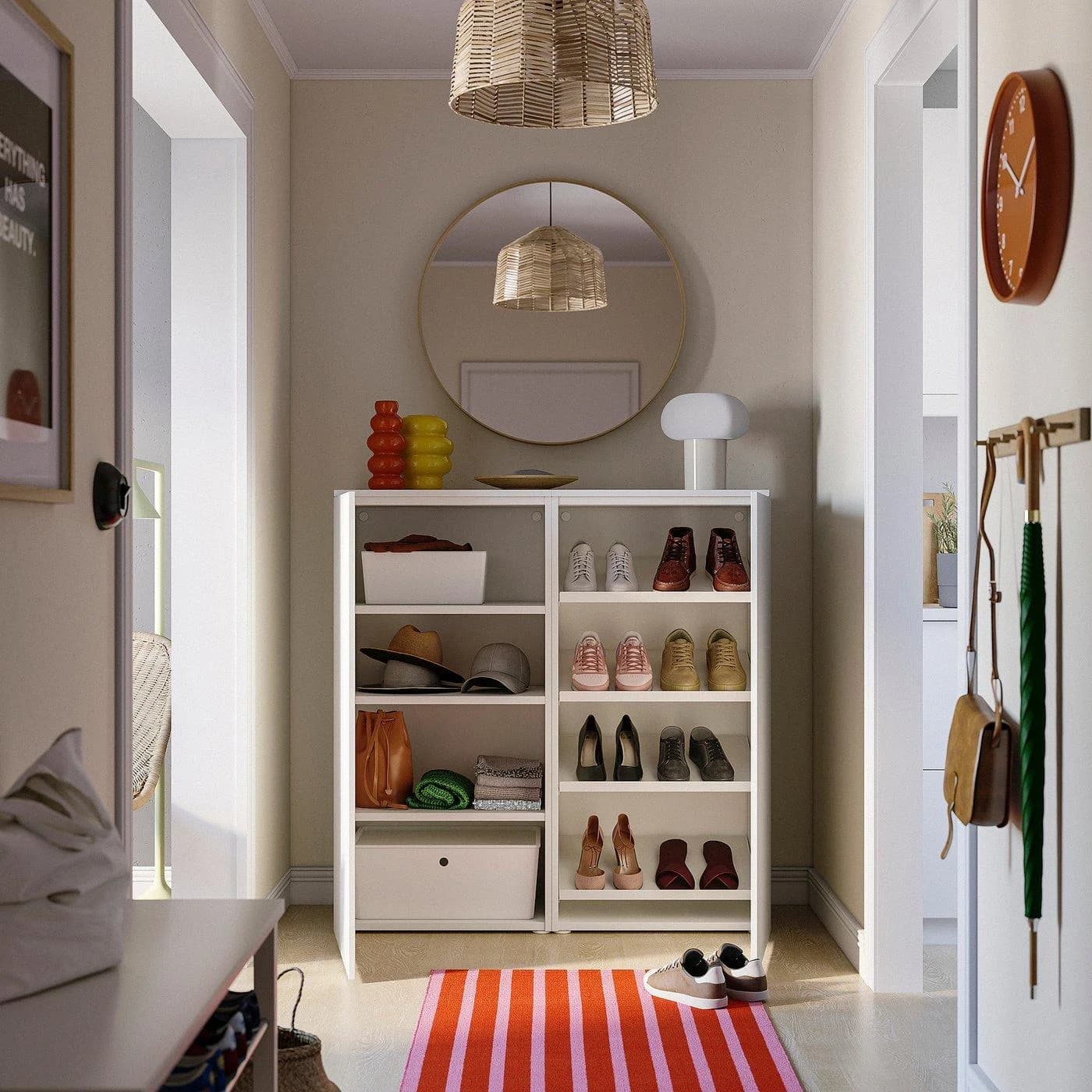 IKEA PLATSA Aufbewahrung Weiß Modular
