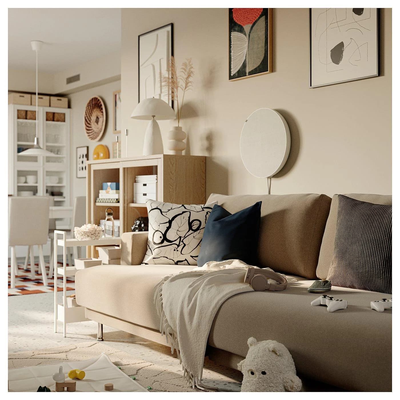 IKEA UPPÅKRA 1,5er-Sitzelement Sofa Dunkelgrau