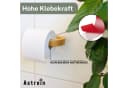 Astrein Toilettenpapierhalter Holz ohne Bohren Eiche Bild 1