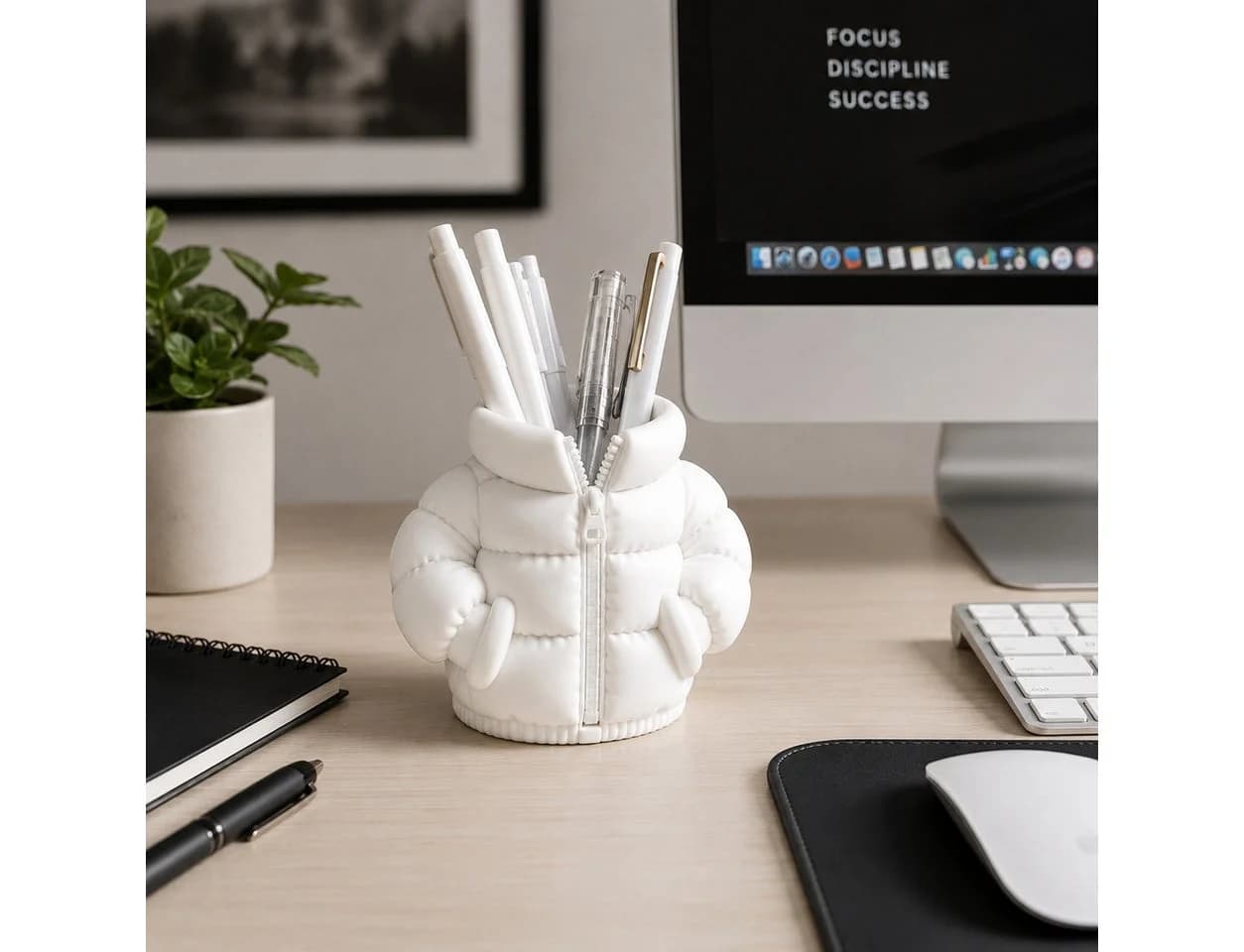 Alpha Electronics Pufferjacken Stiftehalter Moderner Desk Organizer - Bild 3