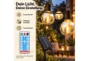 Norvéa Home Solar-LED-Lichterkette außen dimmbar mit Fernbedienung Bild 4