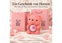 Norvéa Home Schmuckschatulle Bär mit Rose & Halskette Rosa/Gold Bild 5