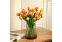 HS.SUPPLY Kunstblumen Tulpenstrauß 10er Set Weiß Bild 5