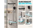 LuxaSteel Duschsystem Chrom mit Regendusche, LED und Temperaturanzeige Bild 3