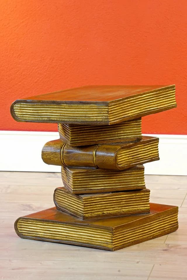 Kinaree Beistelltisch Bücherstapel Suar-Holz - Bild 3