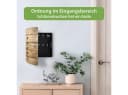 banjado Schlüsselkasten Edelstahl mit 10 Haken und Magnetverschluss Bild 1