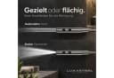 LuxaSteel Duscharmatur Duschsystem mit LED-Display & Wasserkraft Grau Bild 5