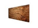 banjado Magnettafel Stahl mit Holz-Motiv, inkl. 4 Magnete Bild 3