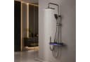 LuxaSteel Duscharmatur Duschsystem Regendusche LED Thermostat 4in1 Bild 2