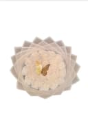 M-Diamant Kunstblumenstrauß Rosen Beige Hochwertige Deko Bild 2