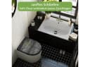 banjado WC-Sitz Premium D-Form Softclose Schiefer Platte Bild 3