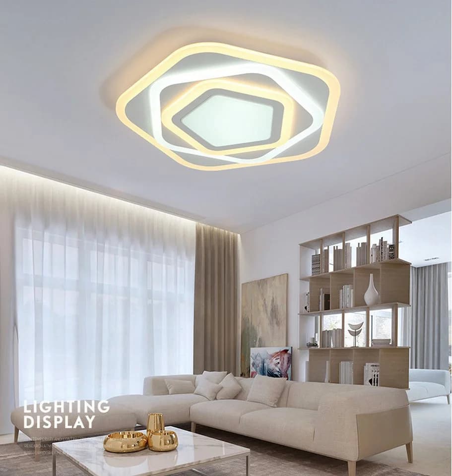 Woward Smart LED Deckenleuchte Dimmbar mit Alexa & App-Steuerung