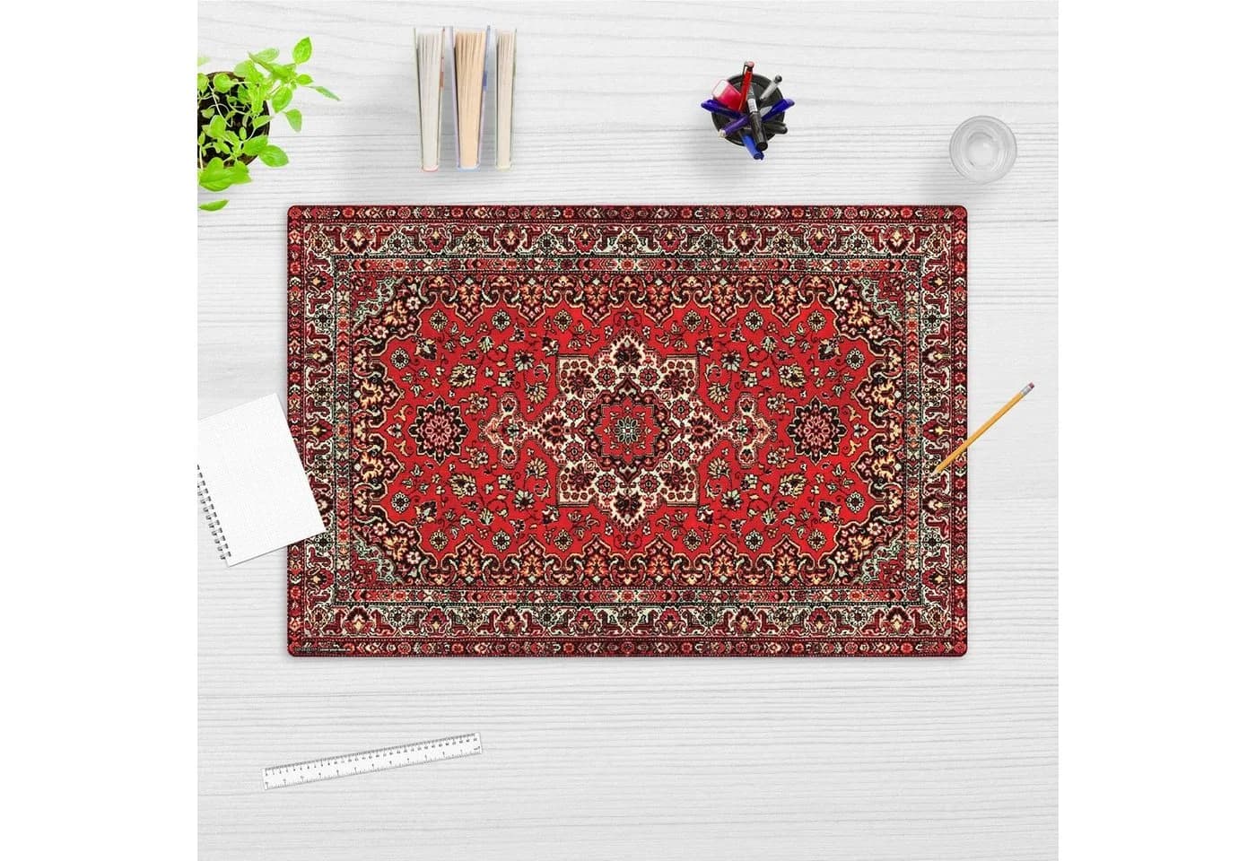 cover-your-desk.de Schreibtischunterlage Orientalischer Teppich Premium Vinyl - Bild 3