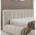 ABC Bedding Boxspringbett RAINA Beige/Braun mit Bettkasten Bild 4