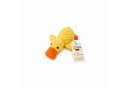 FLOCKI Pets™ Quietschendes Hundespielzeug Ente aus Baumwolle Bild 2