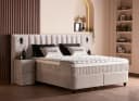 abc bedding Boxspringbett PENELOPE Beige mit Bettkasten Bild 3