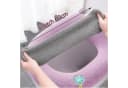 Norvéa Home WC-Deckelbezug Grau Universell Waschbar Kuschelweich Bild 5