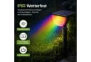 HS.SUPPLY LED Solar Gartenleuchte IP65 RGB mit Halterung Bild 1