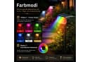 HS.SUPPLY LED Solar Gartenleuchte IP65 mit Erdspieß & Wandhalterung Bild 5