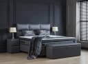 ABC Bedding Boxspringbett Hamilton Anthrazit mit Bettkasten Bild 4