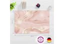 cover-your-desk.de Schreibtischunterlage Rosa Marmor Gold Premium Vinyl Bild 3