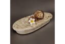 Kinaree Dekoschale Oval Marmor Beige Länglich Bild 2