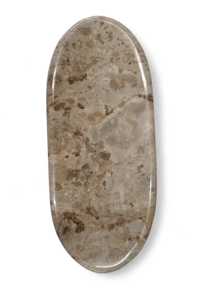 Kinaree Dekoschale Oval Marmor Beige Länglich - Bild 3