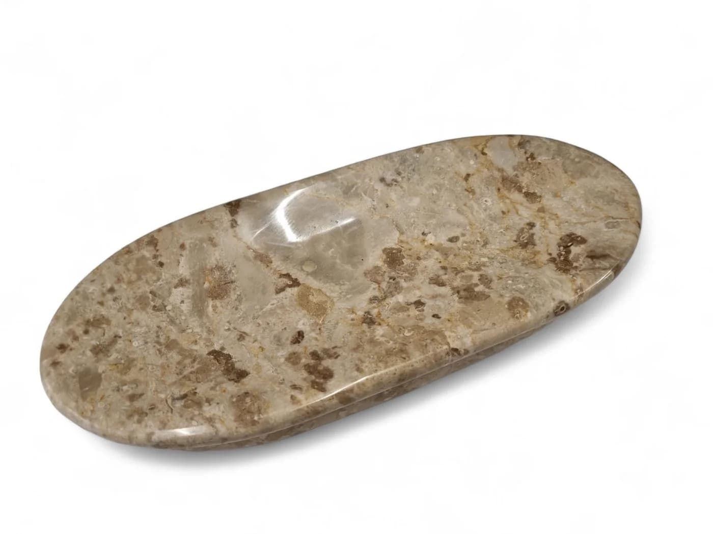 Kinaree Dekoschale Oval Marmor Beige Länglich - Bild 4