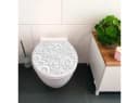 banjado WC-Sitz mit Absenkautomatik White Swirl Bild 1