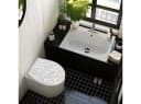 banjado WC-Sitz mit Absenkautomatik White Swirl Bild 5