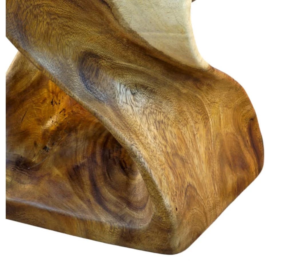 Kinaree Beistelltisch TWIST Suar Holz Massivholz Braun - Bild 5