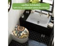 banjado WC-Sitz aus Bambus Modernes Mandala Bild 1