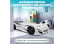 MARQA HOME Autobett Kinderbett 90x200 mit Rolllattenrost Weiß Bild 5