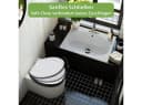 banjado WC-Sitz Anthrazit Kleine Anker mit Absenkautomatik Bild 5