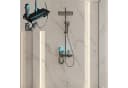 LuxaSteel Duschsystem mit Thermostat & LED-Display Bild 1