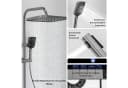 LuxaSteel Duschsystem mit Thermostat & LED-Display Bild 5