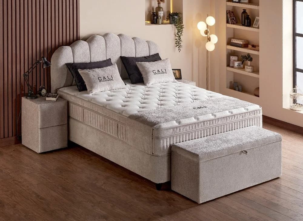 abc bedding Boxspringbett CALI mit Bettkasten und Matratze - Bild 5
