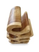 Kinaree Weinregal XL Massivholz Akazie Natur Geschwungen Bild 3