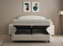 abc bedding Boxspringbett FANCY Samt Velours mit Bettkasten Bild 3