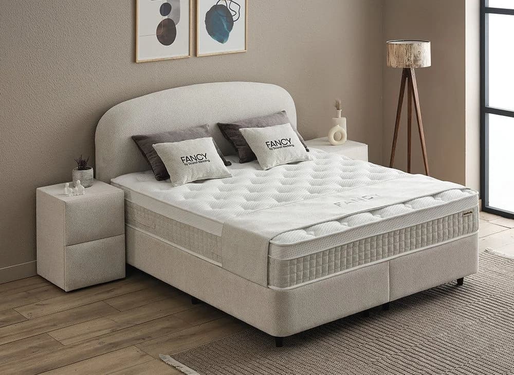 abc bedding Boxspringbett FANCY Samt Velours mit Bettkasten - Bild 5