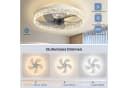 HS.SUPPLY Deckenventilator mit LED-Beleuchtung und Fernbedienung Bild 1