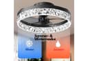 HS.SUPPLY Deckenventilator mit LED-Beleuchtung und Fernbedienung Bild 3