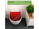 banjado WC-Sitz Dreiecke Rot Softclose Absenkautomatik TakeOff Technologie Bild 1