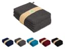 Rapp Badaustattung 5er Waschhandschuh-Set Anthrazit 100% Baumwolle Bild 2