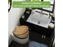 banjado WC-Sitz Anthrazit Bambusholz Umweltfreundlich Absenkautomatik Bild 5