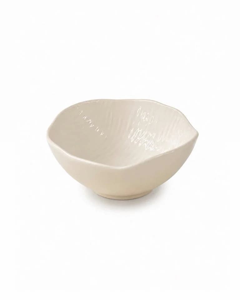 EKA Müslischale Cermico 6-tlg. Beige Porzellan