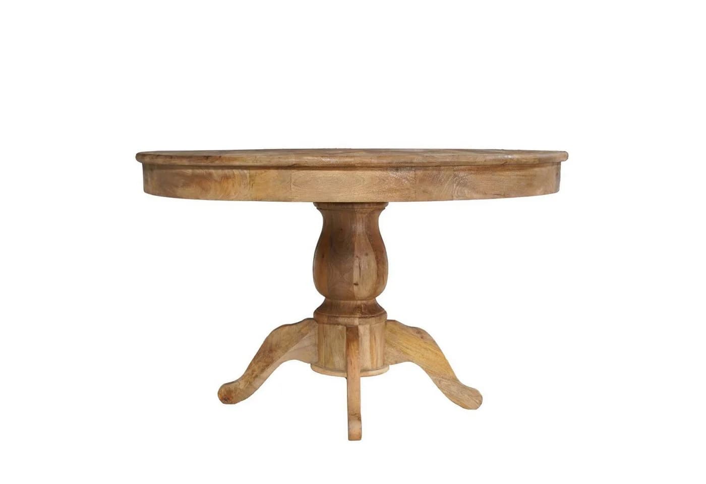 baario Esstisch LA BEAUME 140cm Landhausstil antikbraun massiv Mangoholz - Bild 3